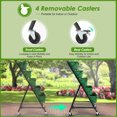 thumbnail image 4 of Homdox 4FT Vertical Raised Garden Stand, 5 Tiers Vertical Garden Planter with 4 Hooks & 4 Wheels & Storage Rack, 25.5"L*26"W*48"H Garden Raised Stand, Planter Raised Bed for Garden Patio Yard, Green, 4 of 7