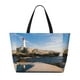 thumbnail image 2 of Fotbe Lighthouse Bolsa de Viaje para Playa - Resistente al Agua, Bolsa Tote de Gran Capacidad y Ligera con 7 Bolsillos para Mujeres y Hombres, 2 of 7