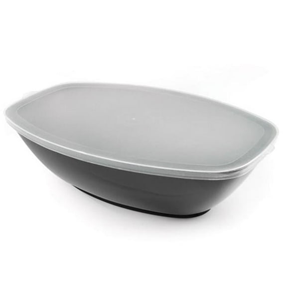 Fineline Settings 9501-L Luau Bowl PP Flat Lid