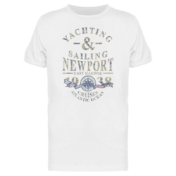 Newport Yachting And Sailing T-Shirt Men -Image by Shutterstock, Male XX-Large