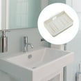 thumbnail image 2 of Unique Bargains 1 Pc Soap Dish Removable Double Layer Soap Holder for Bathroom Beige, 2 of 6
