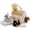 Dog-Beige, variant on MaoGoLan 7 Pcs Bulk Kitten Stuffed Animals Set, Cute Stuffed Cat Toys with a Cat Bed Plush