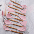 thumbnail image 5 of 2 Pc Kitchen Utensil Set, Easy to Clean Wooden Kitchen Utensils, Cooking Utensils for Nonstick Cookware, 5 of 5