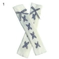 thumbnail image 2 of AYYUFE 1 Pair Women Leg Warmers Knitted Japan Style Women Sweet Stretchy Boot Cuffs for Yoga, 2 of 8
