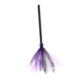 thumbnail image 1 of Escoba Clásica de Halloween, Accesorios de Accesorios Web, Accesorio de Escoba para Regalo, Decoración de Puerta de , Vestido Elegante Violeta Macarena escoba de halloween, 1 of 7