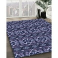 thumbnail image 2 of Ahgly Company Indoor Square Patterned Periwinkle Purple Area Rugs, 6' Square, 2 of 6