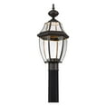 thumbnail image 3 of Quoizel Newbury Clear NYCL9011 Outdoor Post Lantern, 3 of 6