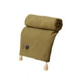 thumbnail image 2 of Portable USB Heated Blanket Shawl,Electric Heating Lap Blanket Throw,USB Heated Throw 3 Heating ,Wearable Heated Shawl Wraps For Home Outdoor Camping(59"×177",Army Green), 2 of 9