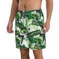 thumbnail image 2 of Naloa Football 7 Men's Beach Shorts, Surfing shorts, Swim trunks, Quick Dry Swim Trunks for Surfing Beach Fun - Small, 2 of 9