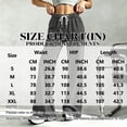 thumbnail image 4 of Nestiefly Flare Sweatpants for Women Baggy Striped High Waist Yoga Sweat Pants Bell Bottoms Y2K Flare Leg Lounge Pants 2026 Pink 2XL, 4 of 8
