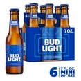 thumbnail image 3 of Bud Light American Light Lager Beer 6 pack 7 fl oz Glass Bottles 4.2% ABV, 3 of 9