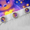 thumbnail image 4 of Erosebridal Cartoon Bear Doll Black Out Curtains, Glitter Love Heart Print Curtains Pack of 2 (42x63 Each), 4 of 6