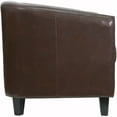 thumbnail image 5 of Flash Furniture Katie Brown LeatherSoft Lounge Chair, 5 of 6