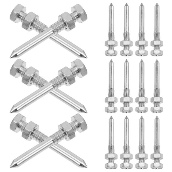 20 Pcs Lawn Spikes Shoe Spikes Yard Tools Shoes Spikes for Ice Aerator Spikes Soil Spikes Man