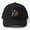 Black, variant on Coquette Wilson Baseball Hat, Character Ribbon Aesthetic Graphic Design, Classic Everyday Cap