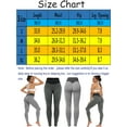 thumbnail image 3 of FANNYC Ruched Textured Sports Yoga Workout Gym Fitness For Women Tummy Control High Waist Leggings Pants Butt Lifting Athletic Clothes, 3 of 6