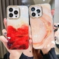 thumbnail image 3 of Funda de teléfono con patrón de mármol de lujo para iPhone 11, 12, 13, 14, 15, 16 Pro Max, suave y a prueba de golpes, 3 of 8
