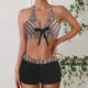 thumbnail image 1 of Traje de baño para mujer Traje de baño dividido con estampado grande para mujer Falda de bikini Traje de baño dividido Trajes de baño para mujer, 1 of 6