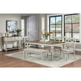 thumbnail image 3 of New Classic Furniture Jennifer Wood Dining Side Chair in Beige (Set of 2), 3 of 8