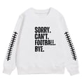 thumbnail image 4 of PMVFHDE Chandail en Molleton Col Rond Automne Garçon Fille Unisexe Manches Longues Chandail en Molleton Doux Graphique Enfants Mignon Pull Col Rond Vêtements Blanc,160, 4 of 4