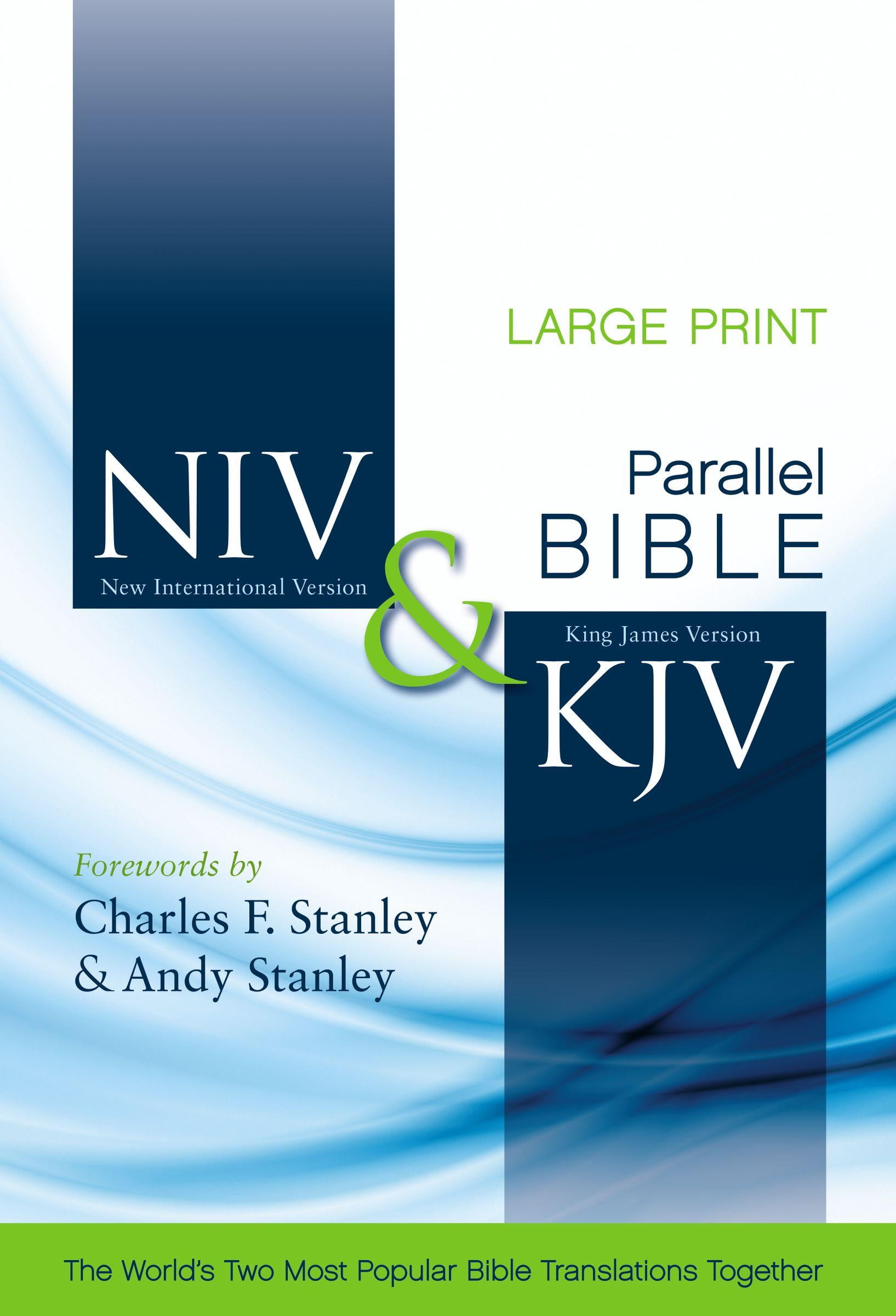 SideBySide BiblePRNIV/KJVLarge Print (Hardcover)(Large Print