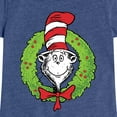 thumbnail image 3 of Cat in the Hat - Cat Wreath - Toddler And Youth Girls Short Sleeve Graphic T-Shirt, 3 of 6