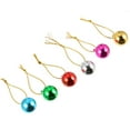 thumbnail image 3 of Christmas Balls Mini Ornaments Ball Miniature Disco Shatterproof Small Tree Bulb Bulbs Plastic, 3 of 7