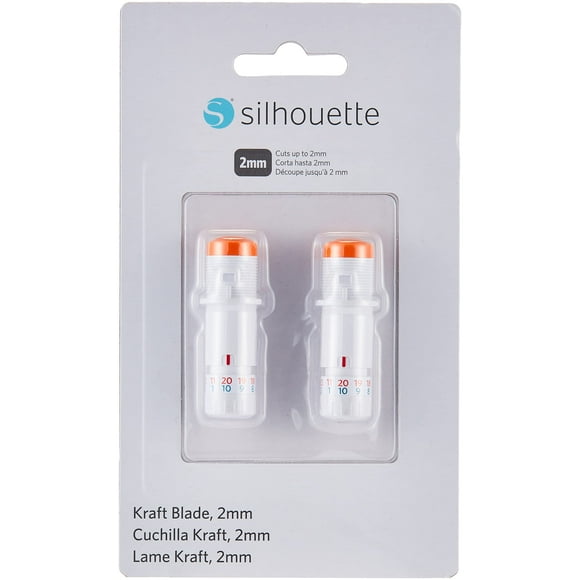 Hoja Kraft de 2 mm para Silhouette Cameo 4/3/2, Portrait 2, paquete de 2