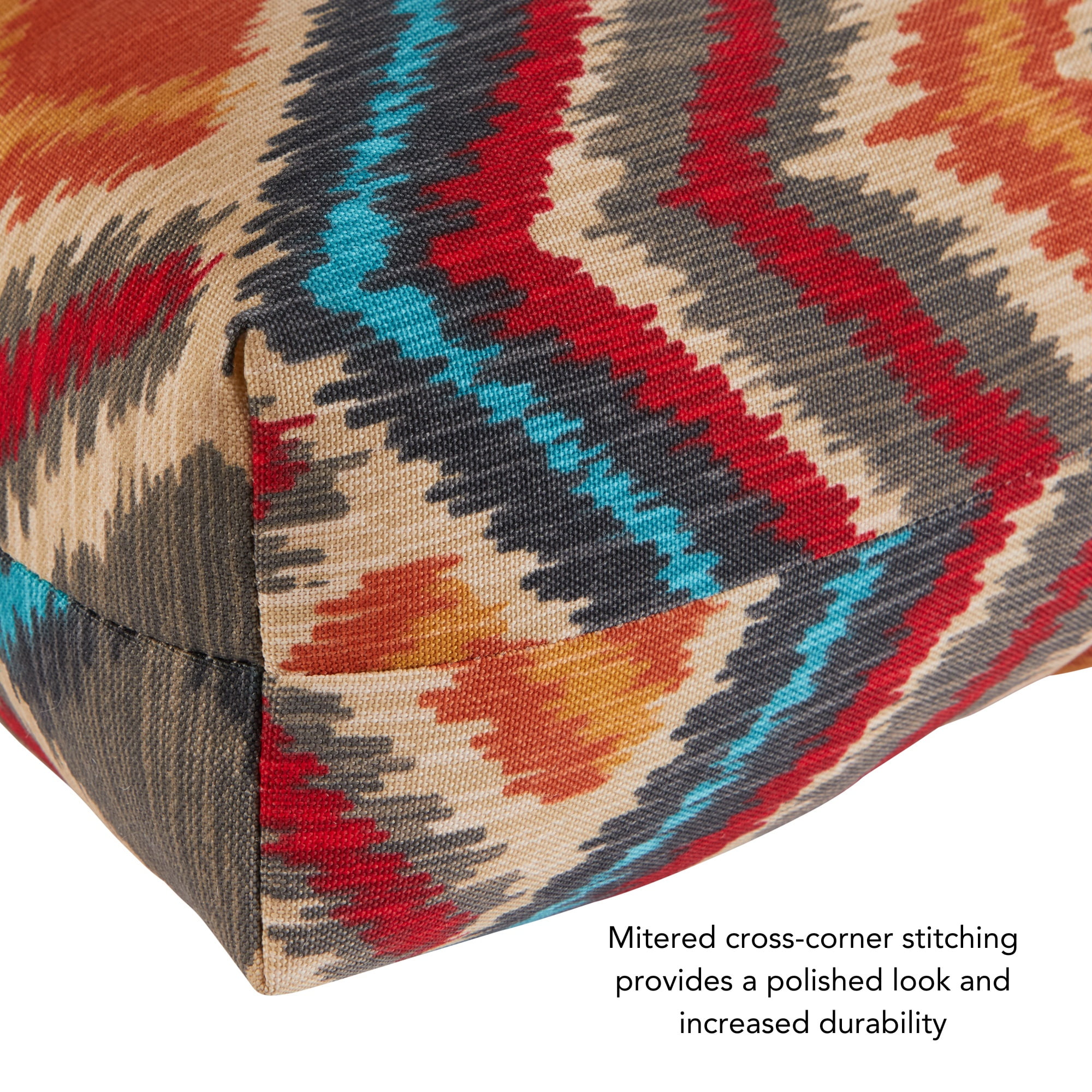 Greendale Home Fashions Outdoor Tufted 42'' x 21'' Chair Cushion, Set of 2, Surreal