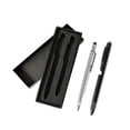 thumbnail image 2 of Regalos para hombres Bolígrafo multiherramienta con LED, destornillador, abridor de botellas, regla, lápiz óptico, plata y negro, 2 of 8