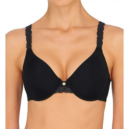 

NATORI Black Pure Luxe Custom Coverage Seamless Bra US 32G UK 32F NWOT