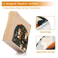 thumbnail image 3 of Ryvnso Fox and Leaf Acrylic Napkin Holder Table Kitchen Paper Tissue Organization 2 Pack, 3 of 7