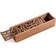thumbnail image 1 of Caja de lápices rectangular, caja de lápices de madera con tapa deslizante, caja de almacenamiento para el hogar, escuela, oficina, 19,2 x 5,5 x 4 cm Sincero Electrónica, 1 of 3
