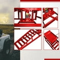 thumbnail image 4 of 2 Pack Hydraulic Car Ramps 5T 10000lbs Low Profile Car Lift Service Ramps Truck Trailer Garage,Height Hydraulic Vehicle Ramps, Lift Height 11.61-16.21 inches, 4 of 7