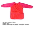 thumbnail image 3 of BAETEUY Kids Waterproof Art Apron with Long Sleeves Mess-Free User-friendly Versatile Painting Smock for Children, 3 of 8