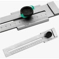 thumbnail image 3 of Single Piece, Accurate Measurement Range 250mm Metal Ruler, 3 of 5