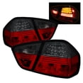 thumbnail image 1 of For 06-08 BMW 323i E90 4dr. Sedan Sonar LED Tail Lights (Red/Smoke) YD-ALT-BE9006-LED-RS, 1 of 4