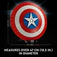 thumbnail image 5 of LEGO Marvel Captain America’s Shield 76262 Model Kit for Adults, Collectible Replica of Captain America’s Iconic Shield, this Disney Marvel Building Set for Adults Makes a Great Holiday Gift, 5 of 7