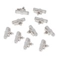 thumbnail image 2 of Air  Control Valve, Firm Intubation Pressure Resistant Pneumatic 10Pcs Non Leak Straight Air Fittings  For Air Duct, 2 of 8