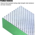 thumbnail image 4 of 1 x Diamond Hand Polishing Pad for Ceramic Tile Sanding, Glass Sanding Blocks (Random Color) 400#, 4 of 5