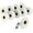 10-rolls (13800 Labels), variant on VINGVO - 1" x 1" (25 mm x 25 mm) Square QR Code Labels Compatible with Zebra & More Label Printer,Premium Adhesive & Perforated [1 Rolls, 1380 Labels]