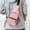 Pink#4192, variant on Anti Theft Crossbody Chest Bag Sling Backpack for Men and Women Travel and Sports