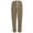 Khaki, variant on oqasdz Pants for Men Slim Fit Leather Label Cropped Pants Solid Color Casual Pants with Pocket Trousers