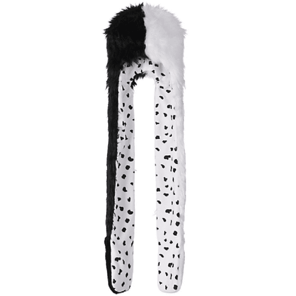 ABG Accessories - Disney Cruella Fuzzy Hat with Tassel Pockets for Hands