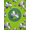 Green, Pattern 10, variant on ODIKA 4'x6' Machine Washable Non-Slip Area Rug, Art Nouveau Green High Traffic Rug, Green, 1301304