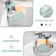 thumbnail image 2 of Kitchen Sponge Holder Sink Organizer, Hanging Kitchen Adjustable Strap Faucet Organizer (2-Pack), 2 of 4