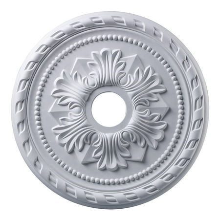 

Corinthian Medallion 22 Inch in White Finish