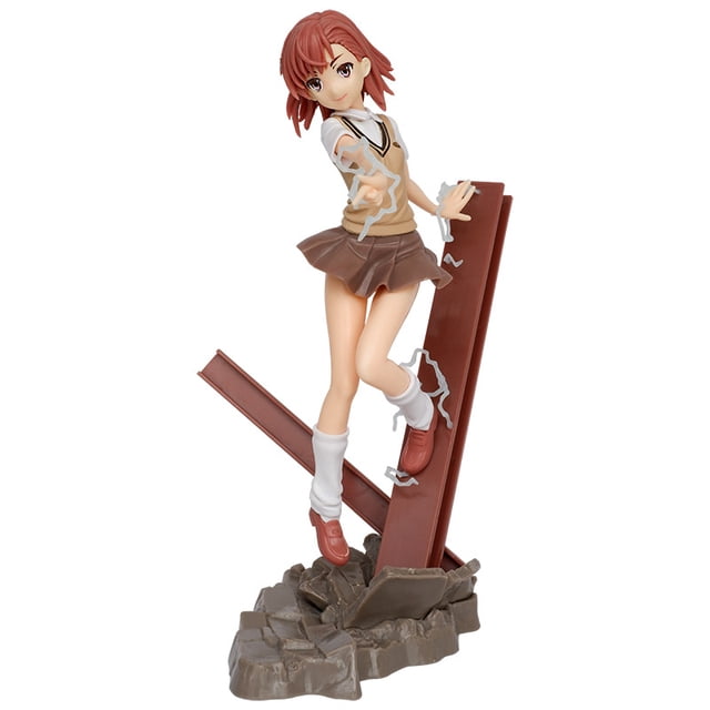 Figura de anime de juguete con ciertos índices mágicos Misakas Mikotos