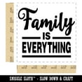 thumbnail image 2 of Family is Everything Self-Inking Rubber Stamp Ink Stamper - Red Ink - Large 1-1/2 Inch, 2 of 7