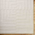 thumbnail image 5 of Mark&Day Wool Rugs, 4x6 Diane Global Light Silver Area Rug, Silver Carpet for Living Room, Bedroom or Kitchen (3'11" x 5'7"), 5 of 5
